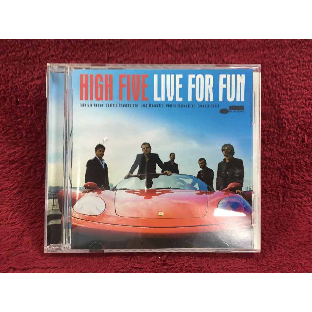 CD High Five - Live For Fun สภาพตามรูปปก AA340-81