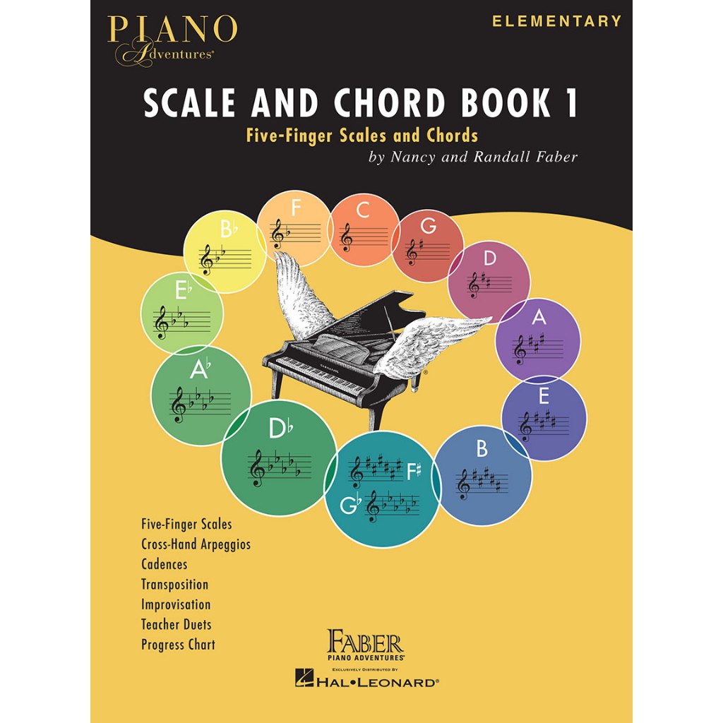 (มีตำหนิ) (ราคาพิเศษ) Piano Adventures Scale and Chord Book 1 (HL00126033)