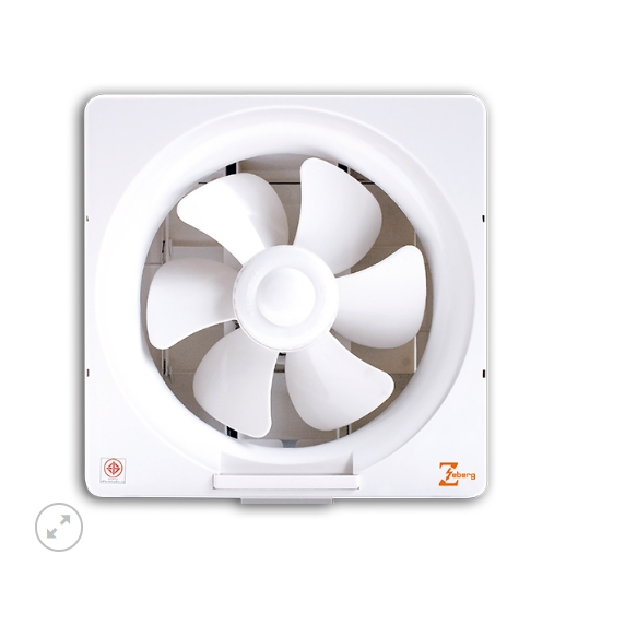 รับประกันมอเตอร์ 3 ปี พัดลมดูดอากาศ ติดปูน ติดผนัง ขนาด 10นิ้ว Wall-Ventilator_12-A2 รุ่น 12-16A สีข