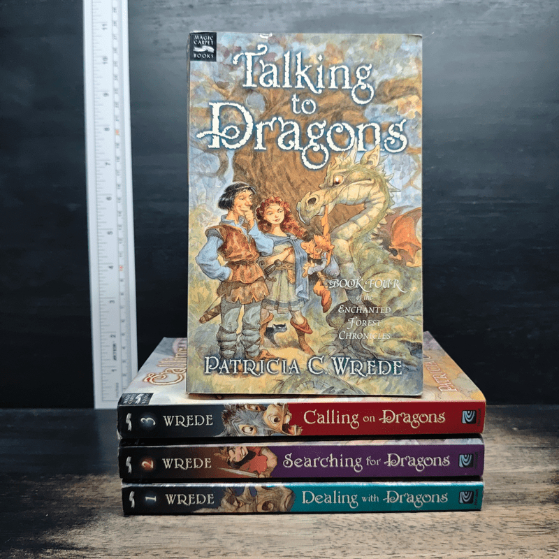The Enchanted Forest Chronicles 4 Books - Patricia C. Wrede 🏷️1197600