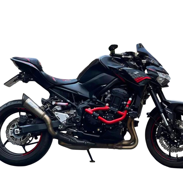 แคชบาร์ Z900 งานคัสตอมตรงรุ่น เลือกสีได้ | KMO RACK BAR CUSTOM