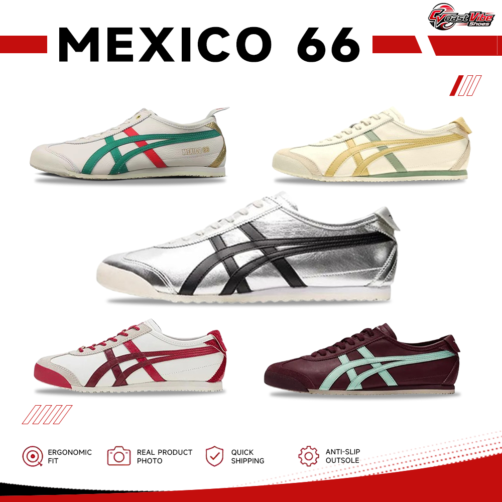 【ของแท้ 100%】 Tiger Mexico 66 🌙 ☁  เบา รองเท้าลำลอง ไซส์ 36-45 1183B566-020/1183B511-200/1183A201-12