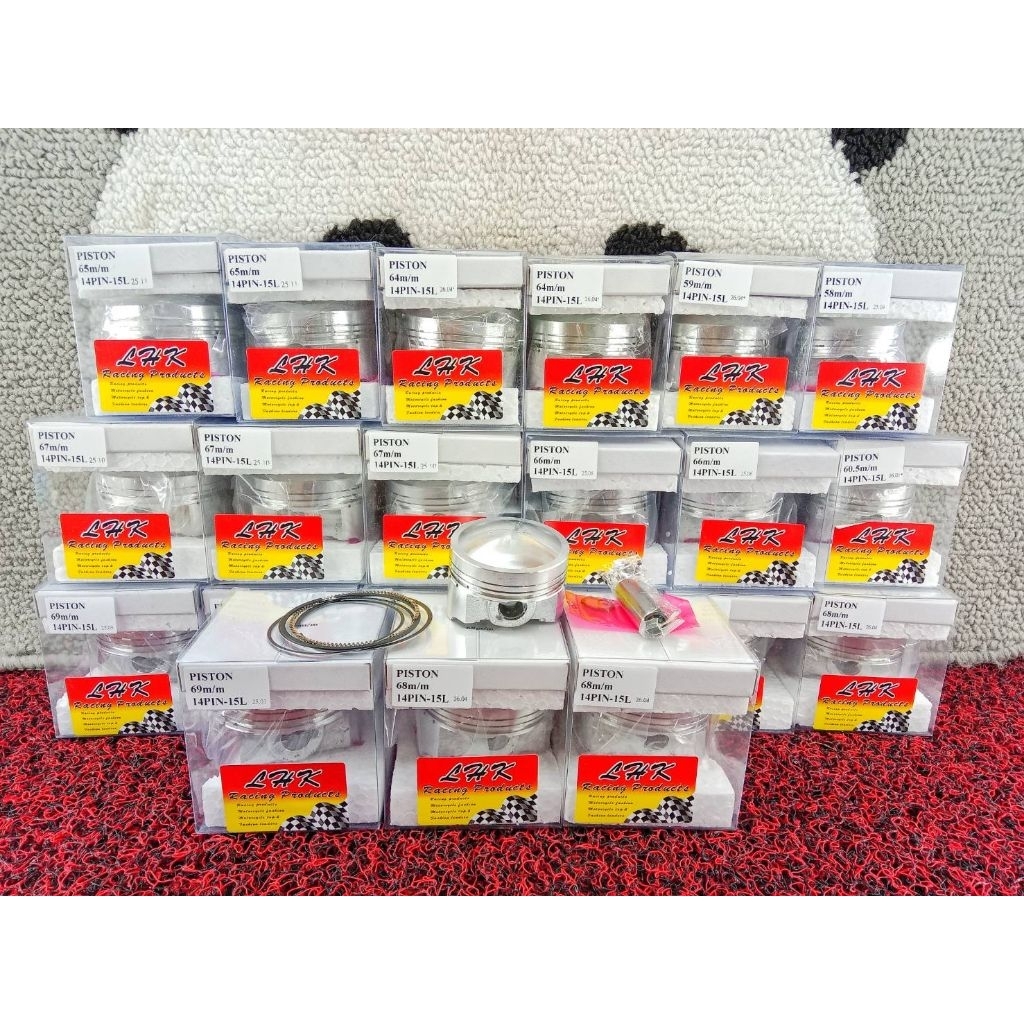 ชุดลูกสูบ LHK 58มิล-69มิล สลัก 14 มีครบทุกไซส์ พร้อมจัดส่ง ( LHK แท้ )