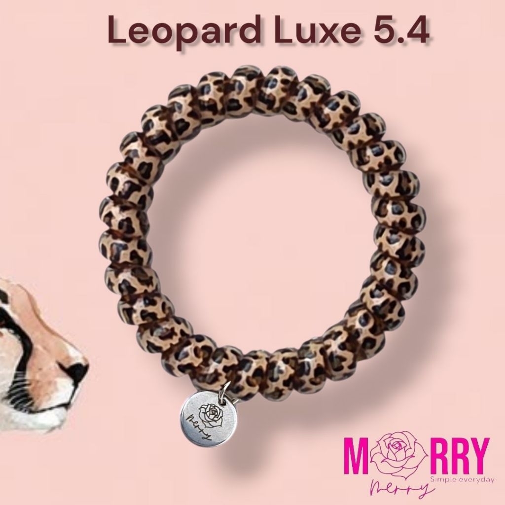 ยางรัดผม Merry merry รุ่น Leopard Luxe : 5.4