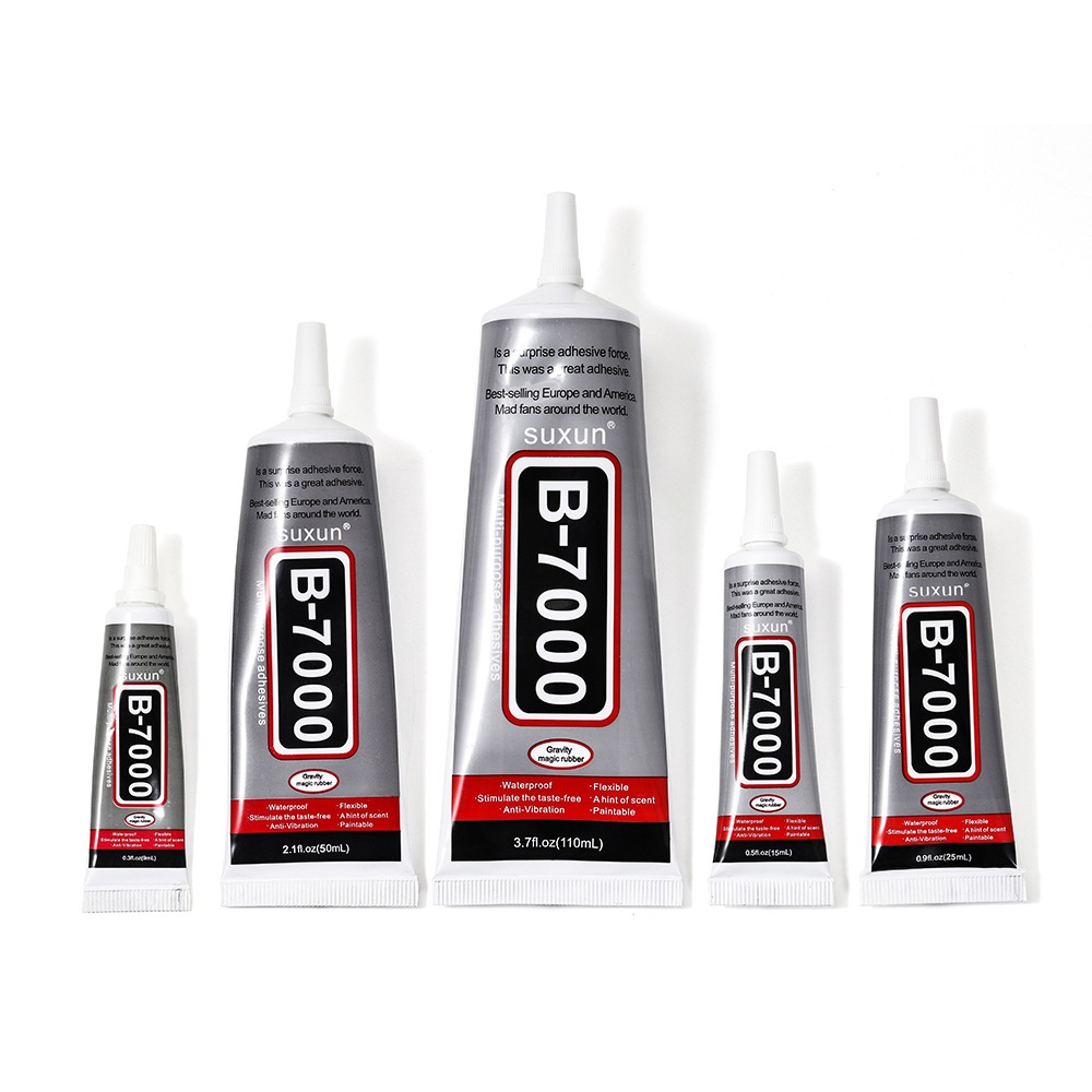 (B-7000) กาวน้ำ กาวหยอดตกแต่ง B-7000 3ml,15ml,50ml กาวอเนกประสงค์ แห้งไว ติดทน ใช้ได้สารพัดสิ่ง
