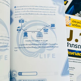 หนังสือเตรียมสอบเข้า ม.1 จุฬาภรณราชวิทยาลัย คณิตศาสตร์ พร้อมเฉลยละเอียด ครบแนวข้อสอบจริง