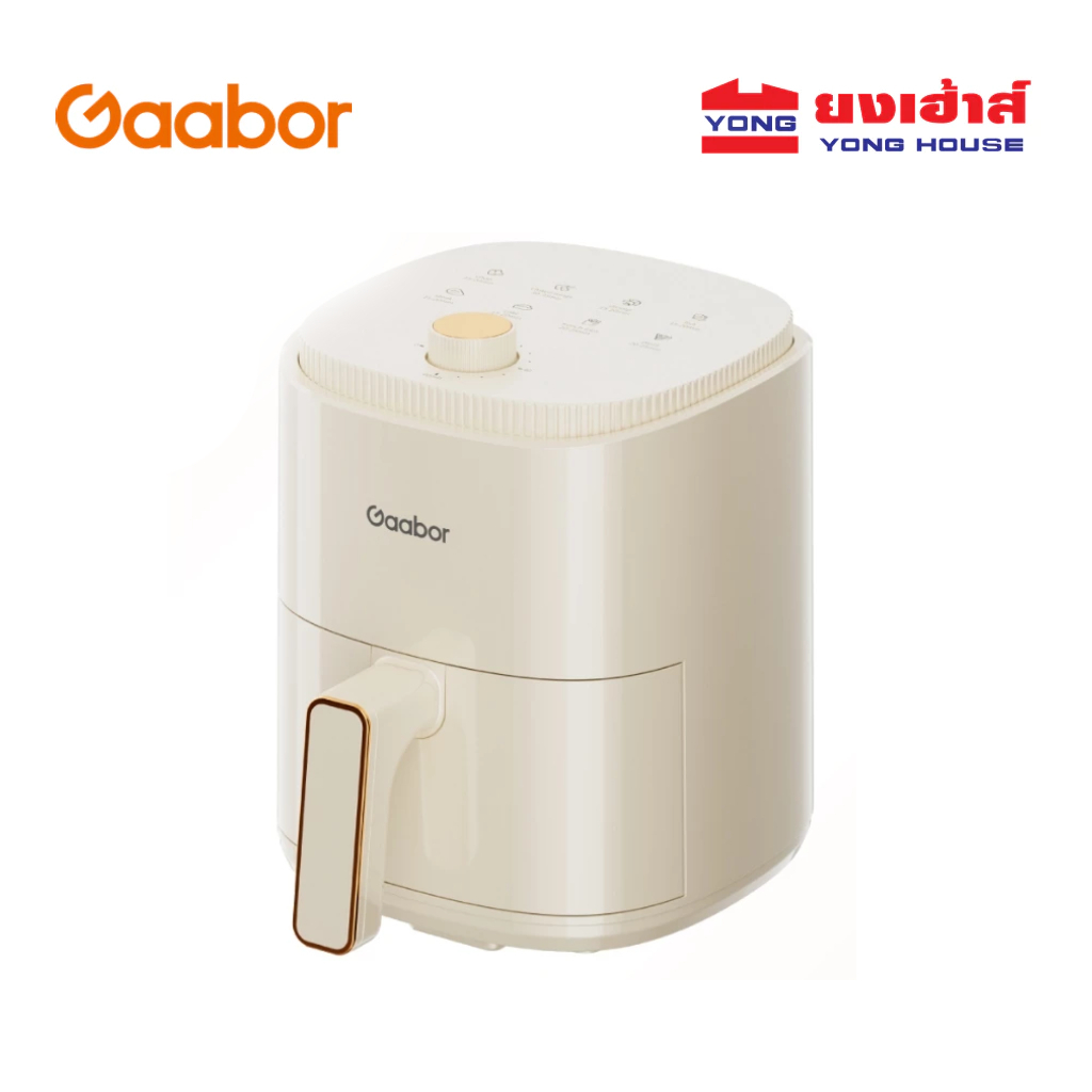 Gaabor หม้อทอดไร้น้ำมัน ความจุ 4 ลิตร รุ่น AF-35M01A สีขาว หม้อทอด