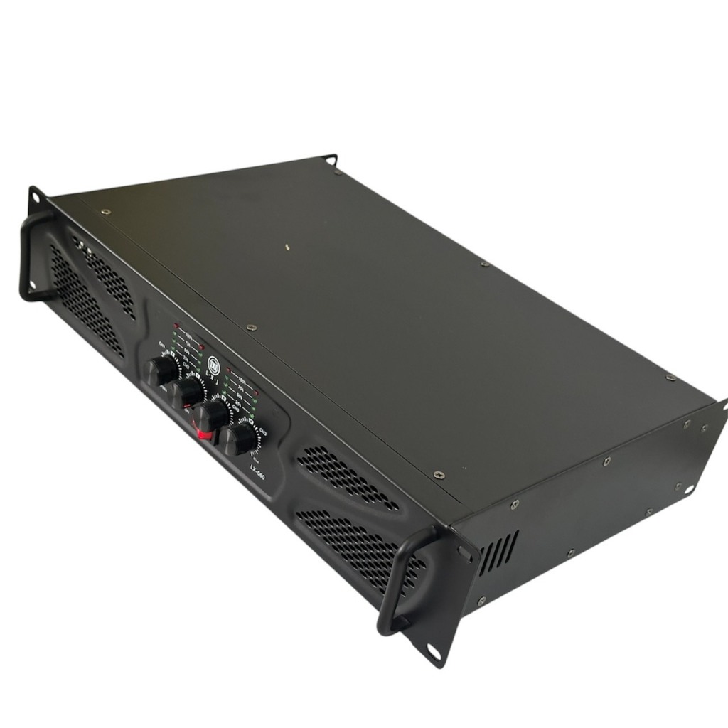 สเปกเพาเวอร์แอมป์LXJ LX-560 เพาเวอร์แอมป์ เครื่องขยายเสียง POWER AMPLIFIER 4CH กำลังวัตต์ 1000W x4 R