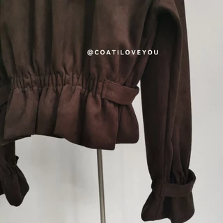 ZARA FAUX​ SUEDE​​ JACKET​