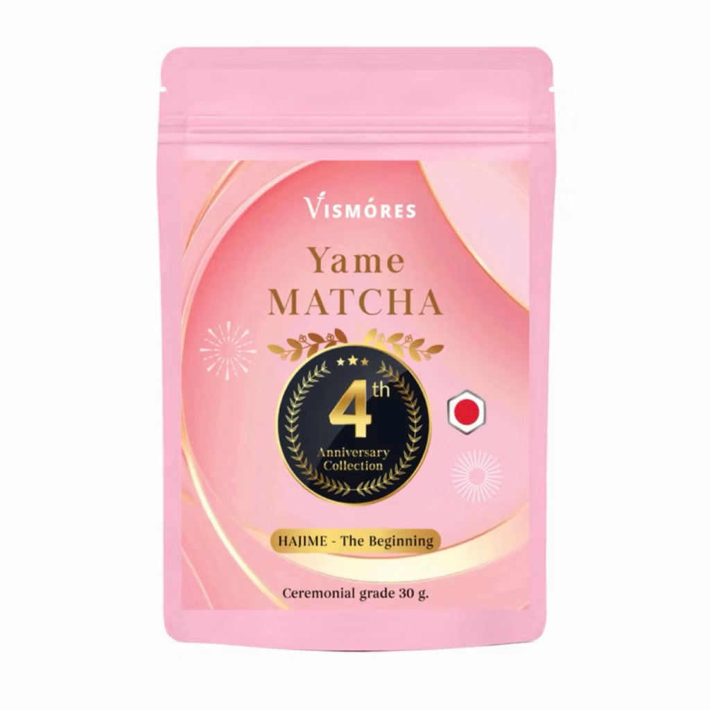[พร้อมส่ง] Yame Matcha HAJIME 🥜♨️ | 4th Anniversary The Beginning Ceremonial Grade (30g.) มัทฉะ โทนถ