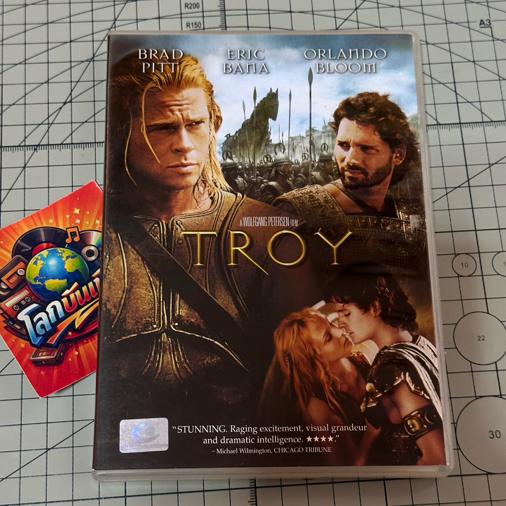 DVD  T O R Y / A WOLFGANG PETERSEN FEM TROY Master zone3 eng/ไทย แผ่นแท้