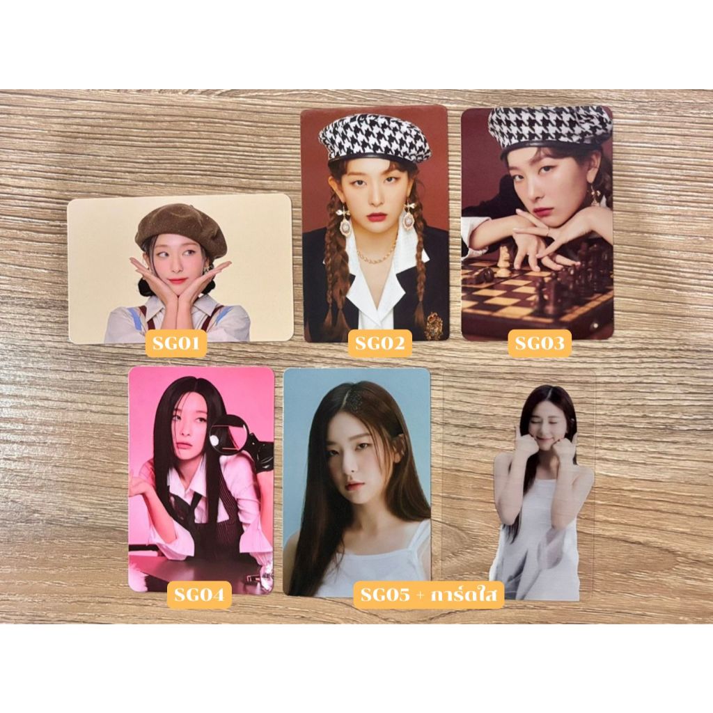 (พร้อมส่ง) การ์ด Red Velvet Seulgi ซึลกิ ของแท้ 💯%