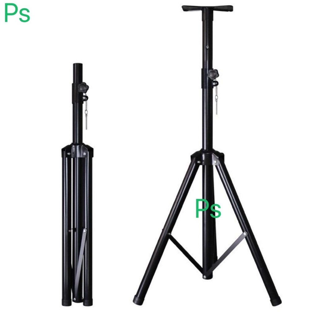 THANEE SPS-502M ขาตั้งลำโพง ข้อต่อเหล็กสีดำ  ขาลำโพง คุณภาพดี แข็งแรง 1.2-1.8m