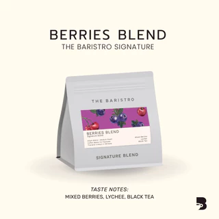 เมล็ดกาแฟ คั่วกลาง - Berries Blend The Baristro Signature