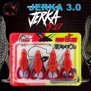 เหยื่อยาง พริ้ม&USA รุ่น JERKA 3.0 เจอร์ก้า ขนาด3นิ้ว น้ำหนัก 14กรัม เบ็ด6/0