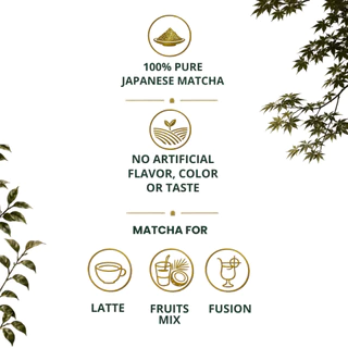 NISHIO MATCHA FOR LATTE โทนถั่วเข้มข้น สำหรับลาเต้ | เกรด Premium มัทฉะแท้ 100% จากเมืองนิชิโอะ ญี่ปุ่น Together Matcha