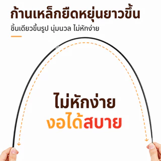 1.8ม ไม้หยอกล้อแมว ไม้ตกแมวแบบยืดหดได้ ขนาดยาวพิเศษ ไม้ตกแมวก้านยาว ของเล่นเเมว คลายเหงา คลาดเครียด