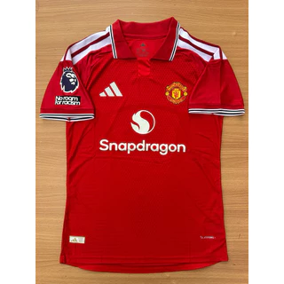 เสื้อผีแดง แมนยู M-U Home เกรด Player ฤดูกาลใหม่ 2026 ถ่ายรูปจากสินค้าจริง