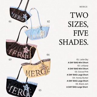 Merge A Day Bag Limited Edition 🤎🩵💛🩷