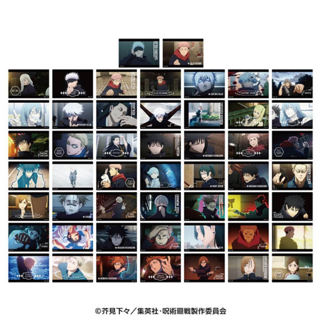 (🍊พรีออเดอร์)Anime "Jujutsu Kaisen" 5th Anniversary Capture Clear Card Collection 17Pack BOX