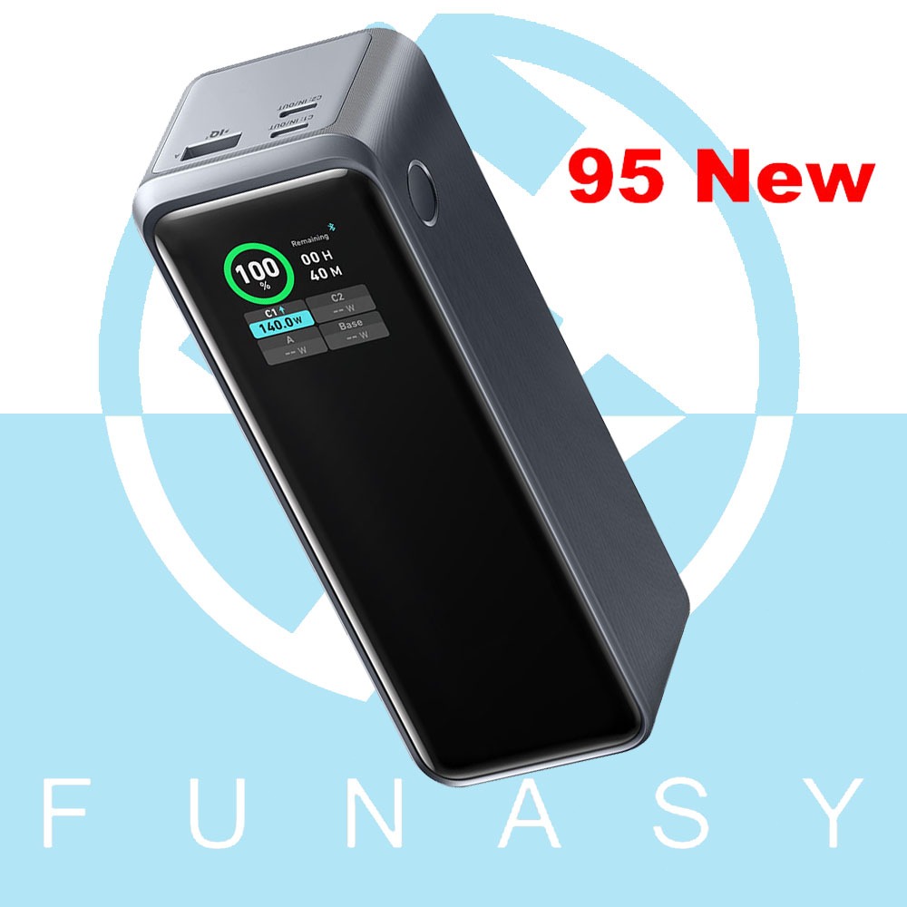 Anker Prime 250W 27650mAh ธนาคารไฟฟ้า 3 พอร์ต 250W ชาร์จแบบพกพา