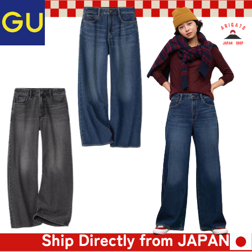GU Baggy Jeans PF   [ส่งตรงจากประเทศญี่ปุ่น ของแท้ 100%]