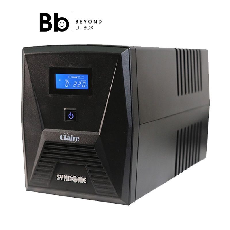 เครื่องสำรองไฟฟ้า SYNDOME UPS CLAIRE-1500 (1500VA/900W) by BB Beyond D-Box
