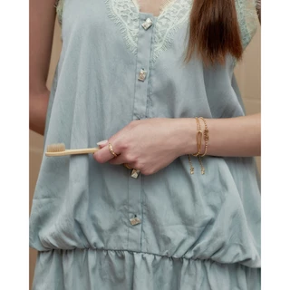 YVIS Spatula Brass Bracelet - FUNDAMENTAL Mitr X YVIS
