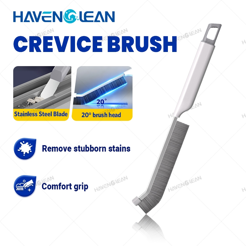 HavenCleanแปรงขัดร่องแบบยาว แปรงขัดมุม ร่องหน้าต่าง ช่องว่าง แปรงทําความสะอาดกระเบื้อง