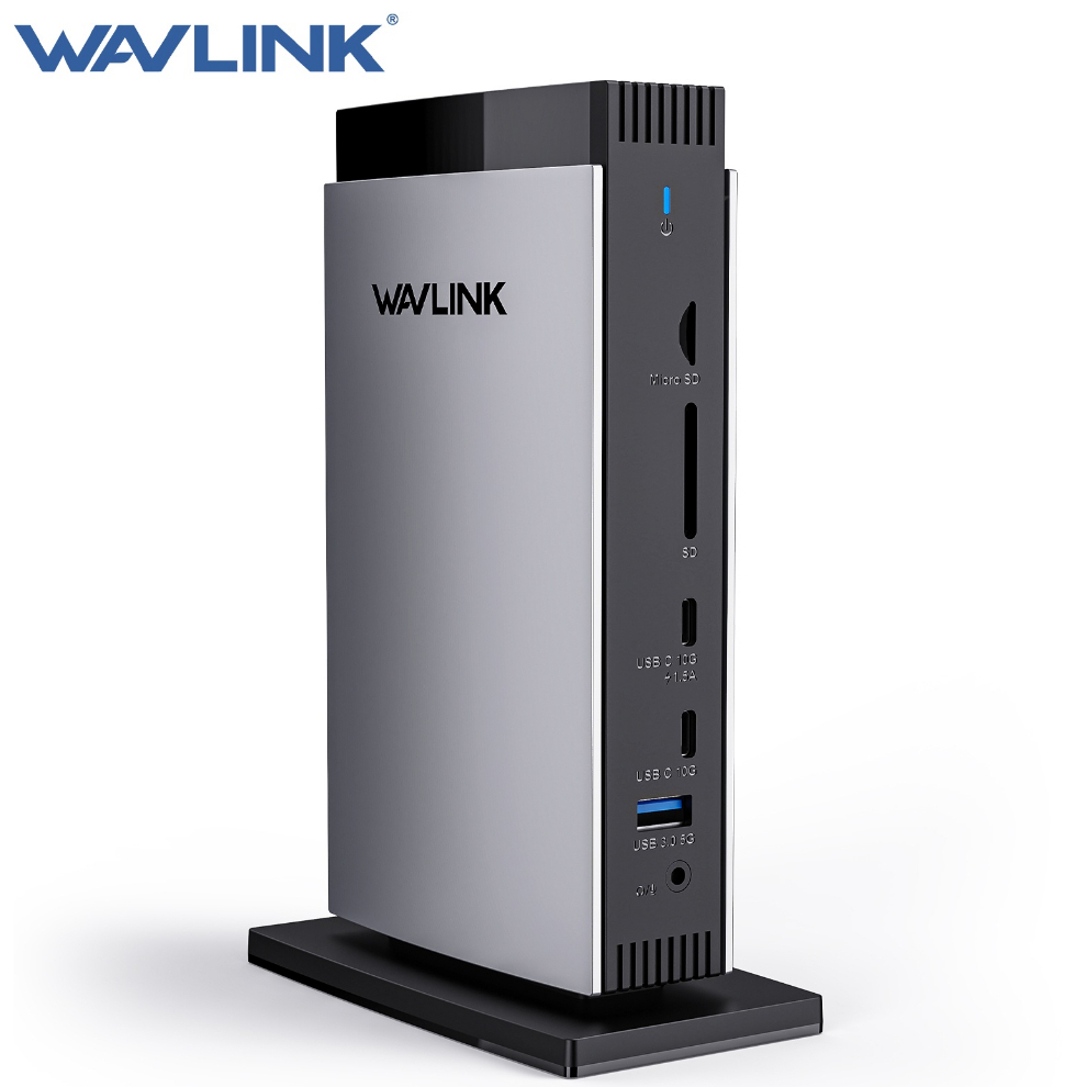 WAVLINK WL-UG69PD13Pro Universal DisplayLink Docking Station