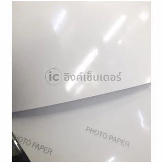 ADVANCED กระดาษ สติกเกอร์โฟโต้ มันวาว 115แกรม กระดาษa4 สติกเกอร์ inkjet กันน้ำ กาวดี PREMIUMGLOSSY PHOTO STICKER PAPER