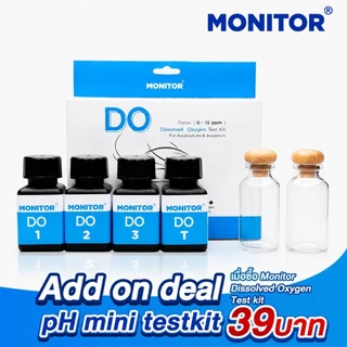 ชุดทดสอบออกซิเจนในน้ำ โมนิเตอร์เทสคิท MONITOR DISSOLVED OXYGEN TEST KIT (60 Tests)