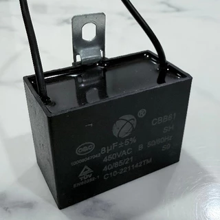 Star คาปาซิเตอร์ CBB61 แคปรันพัดลม แคปพัดลม พัดลมแอร์ แบบสาย 1uF-8uF 450V พรีเมี่ยม ประกัน2ปี
