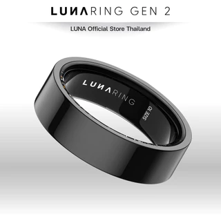 Luna Smart Ring 2 แหวนอัจฉริยะเพื่อสุขภาพระดับพรีเมียม - Midnight Black