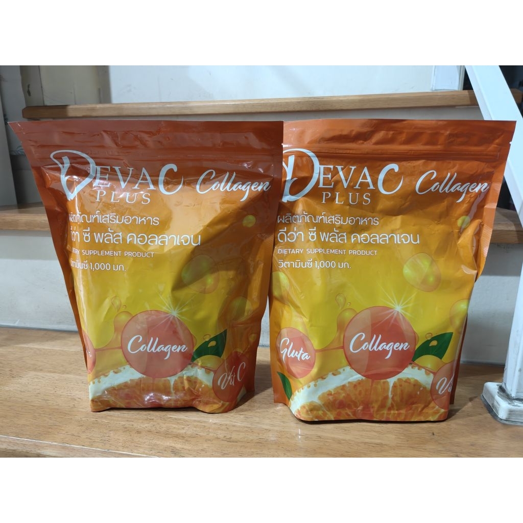 Deva C Plus Collagen ดีว่า ซีพลัส คอลลาเจน (1,000 มก.)