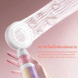 ฝักบัวแรงดัน พร้อมกลิ่นหอมอโรมา แรงดันน้ำนุ่มนวล ฝักบัวกรองน้ำลดสิว พร้อมกลิ่นอโรม่าหลายแบบ ติดตั้งง่าย ใช้ได้กับหัวฝ