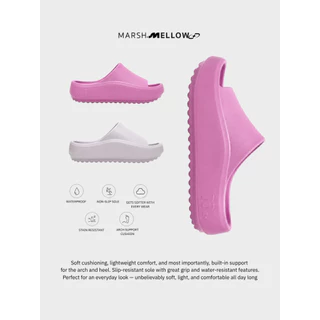 WEEKEND SLIDE (DEFECT)- MARSHMELLOW รองเท้าแตะพื้นนุ่มกันน้ำ