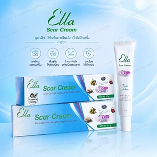 Exp.5/2027 บอกลารอยแผลเป็น (10 กรัม x 2 หลอด) Ella Scar Cream เอลล่าสกา ครีม
