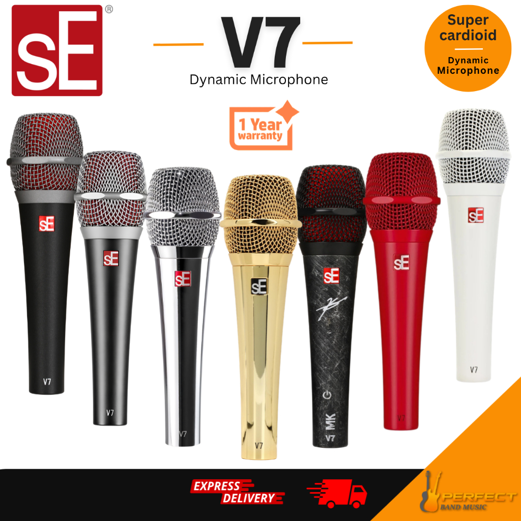 sE Electronics V7 Dynamic Microphone ไมโครโฟนไดนามิก รับประกัน 1 ปี