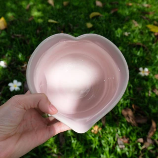 Kokoro Chawan Stripe by Pimmy’s Love Express ถ้วยชงมัทฉะลายทาง สีชมพูพาสเทล น่ารัก สดใส ใช้งานแล้วมีความสุขสุดๆ