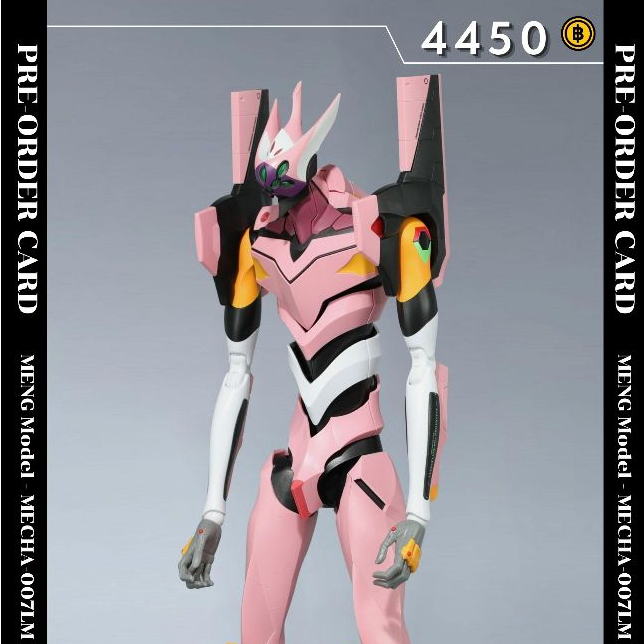 🔰PRE-ORDER CARD🔰 [กรุณาอ่านรายละเอียด] MENG Model - MECHA-007LM Evangelion Production Model-08α (Mon