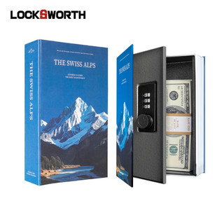Locksworth กล่องเซฟ กล่องนิรภัยทรงหนังสือ เก็บของ ล็อครหัส วัสดุเหล็กแข็งแรง เคลือบกันสนิม Book Safe