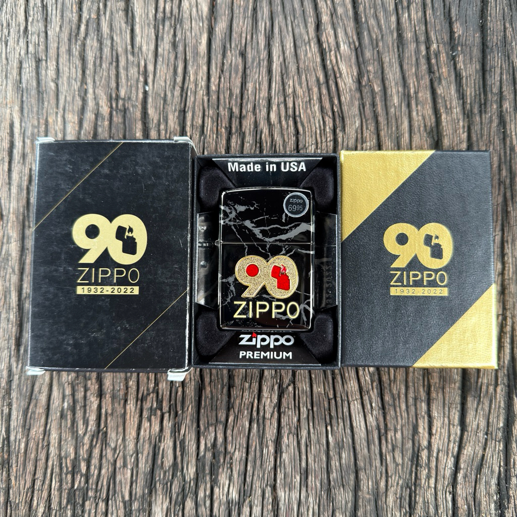 ไฟแช็ก Zippo รุ่น 49864 90th Anniversary Commemorative