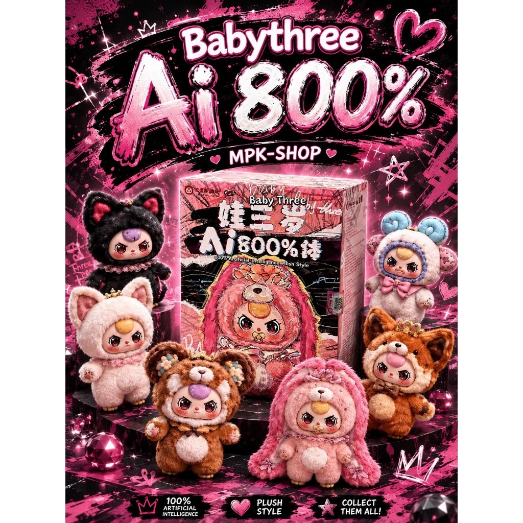 Baby three AI 800% เบบี้ทรีAI 800% ใหม่อุปกรณ์ครบ (ของใหม่ !! แบบเลือกตัว) กทม.ส่งด่วน