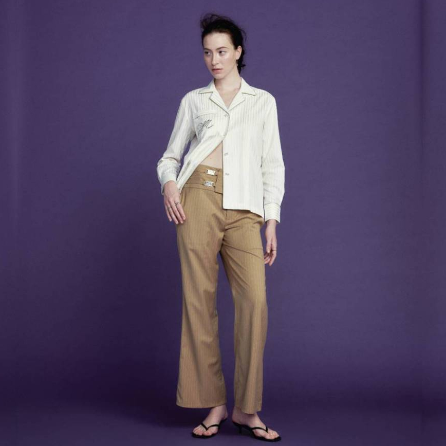 Fundamental Mitr x YVIS Double Buckle Trousers