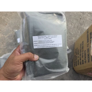SAF SINGAPORE MRE FIELD RATIONS 1 MAN / 24 HR MAIN PACK HALAL