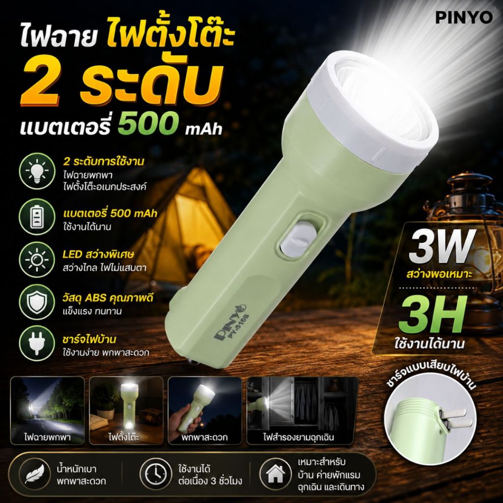 ไฟฉาย นํา ขนาดเล็กไฟฉาย ยูเอสบี แบบชาร์จไฟได้ไฟฉายพกพาพกพาพกพาแบบใช้มือถือที่สว่างเป็นพิเศษพร้อมไฟค้นหาด้านข้างซังเหมาะ