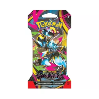 (พร้อมส่ง) POKEMON TCG MEGA EVOLUTION PITCH BLACK 1 SLEEVED (ENG) (การ์ดโปเกม่อน)