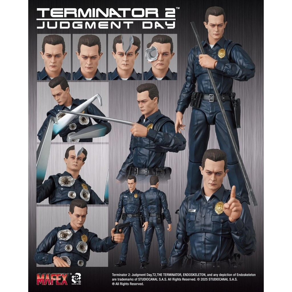 Medicom MAFEX T-1000 Action Figure (Terminator 2: Judgment Day)