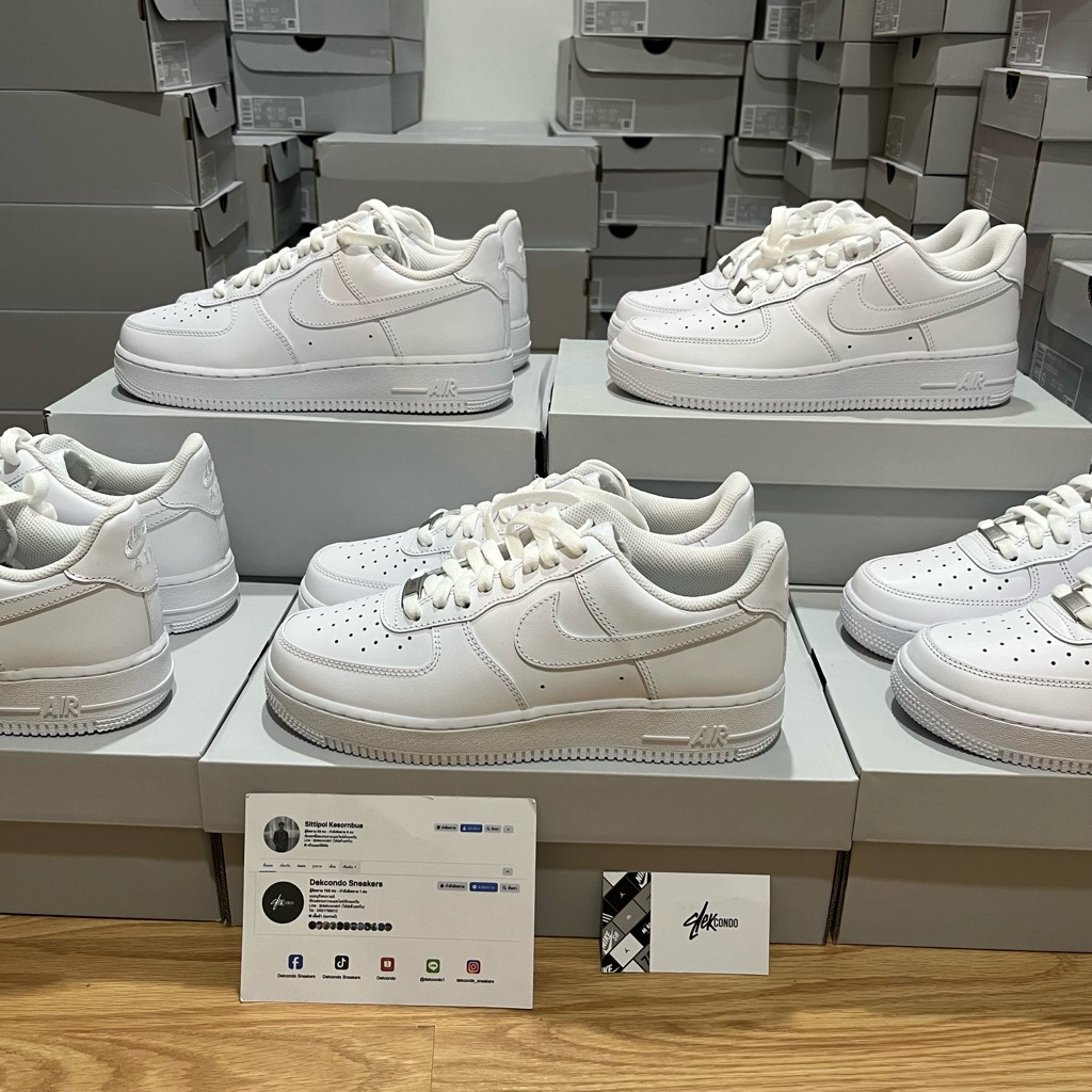 Nike Air Force 1 '07 Triple White พร้อมส่งของเเท้100% รูปที่ 2